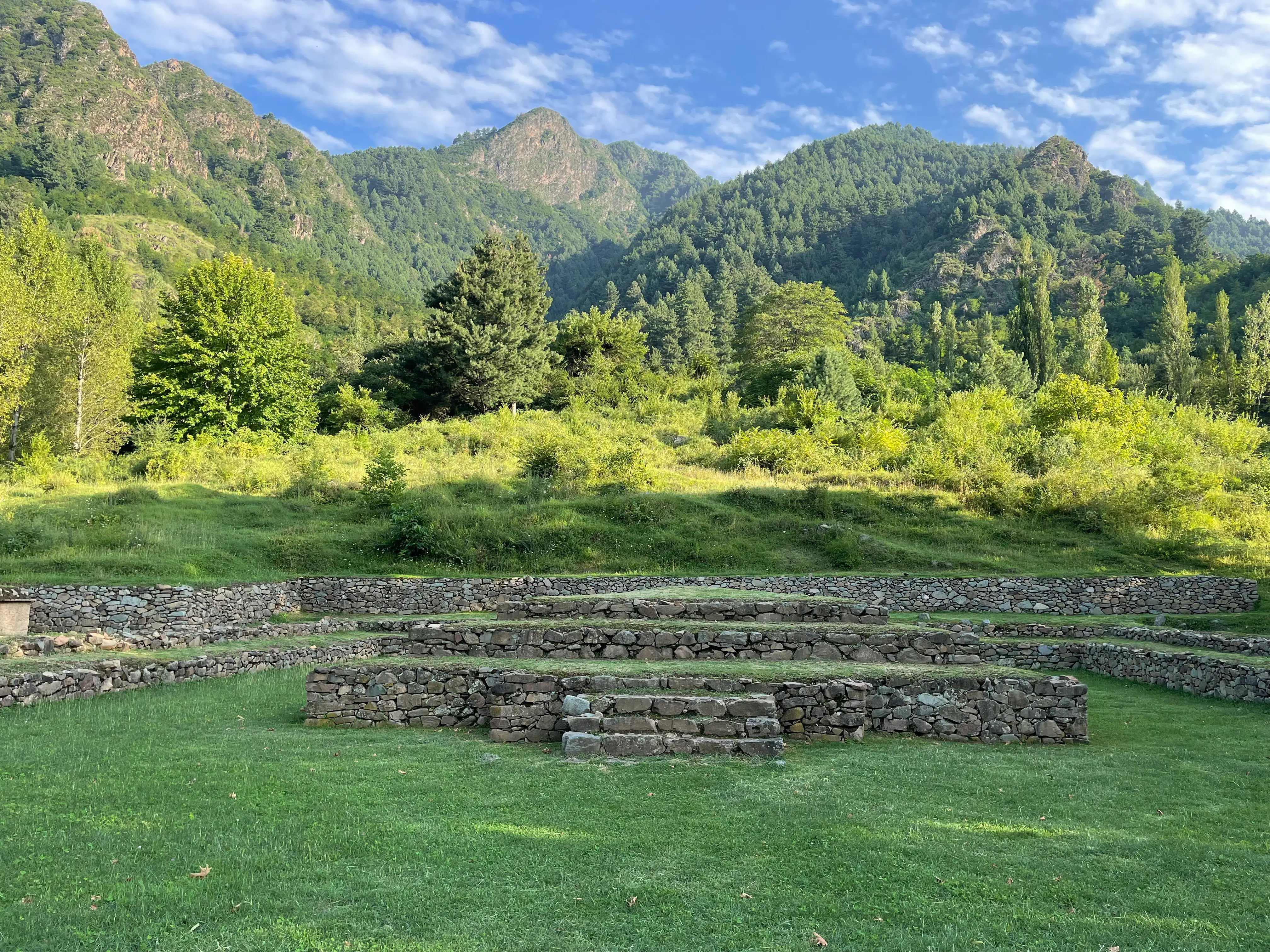 Harwan Buddhist Ruins near Shangraff